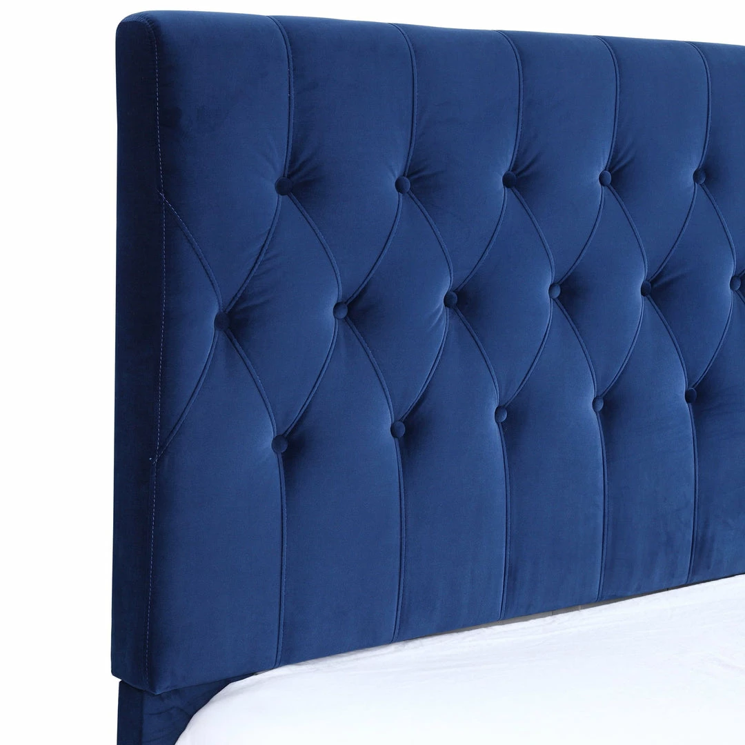 Wholesale 🎉 Emerald Home Upholstered King Bed Navy Beds 🔥 7 Emerald Home Upholstered King Bed Navy Beds