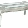Ashley Furniture Tessani - Silver - Rectangular Cocktail Table