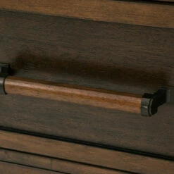 Benchcraft® Wyattfield - Two-tone - Panel Bed With 2 Storage Drawers