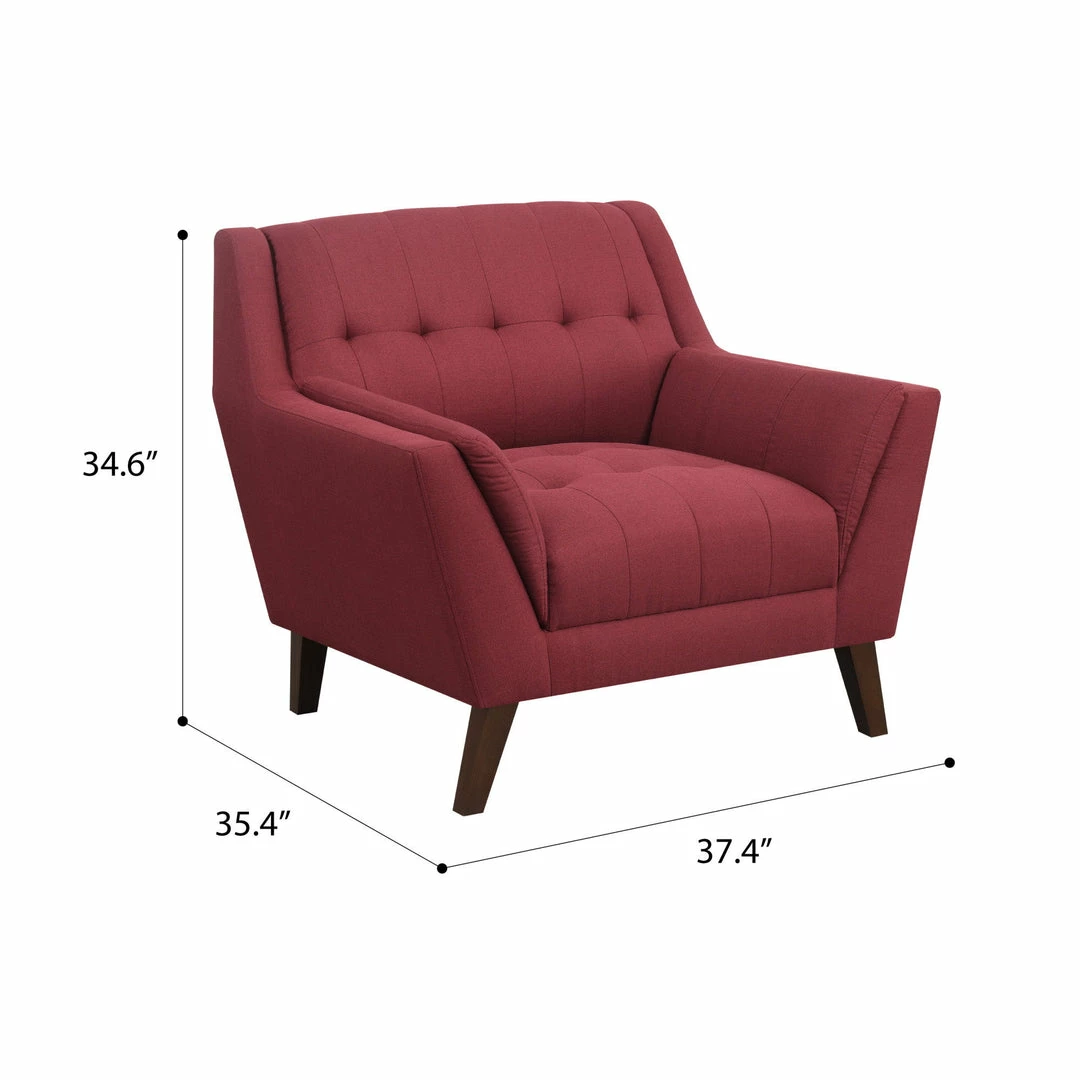 Best Pirce ✔️ Emerald Home Chairs Binetti Accent Chair, Brick Red 😍 11 Emerald Home Chairs Binetti Accent Chair, Brick Red