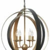 Ashley Furniture Makani - Black/gold Finish - Metal Pendant Light (1/cn)