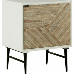 Ashley Furniture Cabinets Dorvale - White/brown - Accent Cabinet