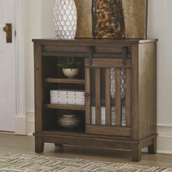 Ashley Furniture Brookport - Brown - Accent Cabinet Cabinets