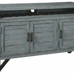 Ashley Furniture Jainworth - Antique Blue - Accent Cabinet Cabinets