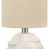 Deals 🌟 Ashley Furniture Accessories Glennwick - White - Ceramic Table Lamp (1/cn) 🥰 2 Ashley Furniture Accessories Glennwick - White - Ceramic Table Lamp (1/cn)
