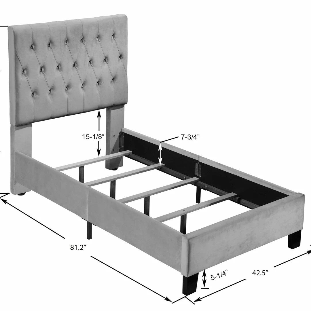 Top 10 🔥 Emerald Home Amelia Twin Upholstered Bed 👍 9 Emerald Home Amelia Twin Upholstered Bed