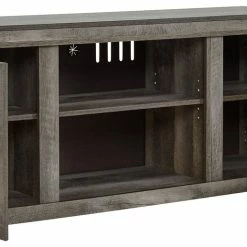 Ashley Furniture Wynnlow - Crossbuck - LG TV Stand W/Fireplace Option