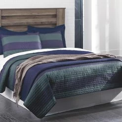 Ashley Furniture Zelen - Warm Gray - Full Panel Headboard