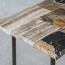 Uttermost Iya Petrified Wood Console Table Tables