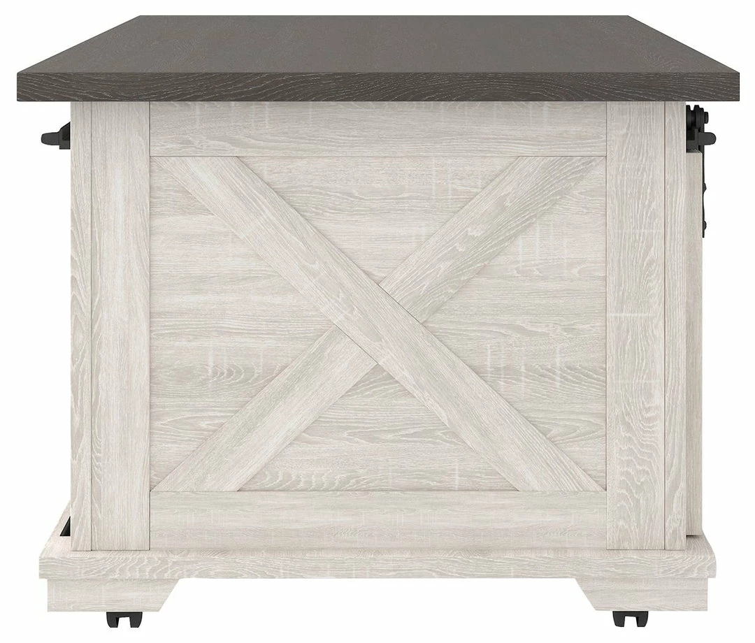 Top 10 🔥 Ashley Furniture Dorrinson - White / Black / Gray - Rectangular Cocktail Table 😀 7 Ashley Furniture Dorrinson - White / Black / Gray - Rectangular Cocktail Table