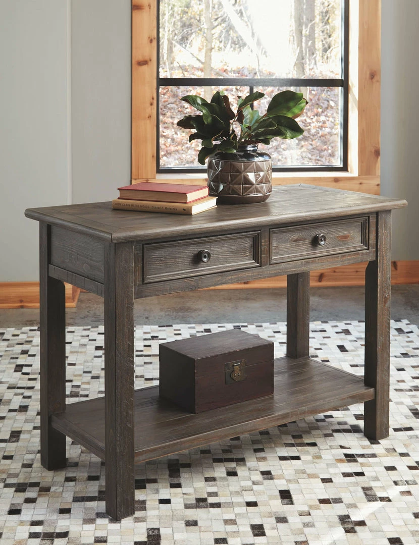 Budget 🎉 Ashley Furniture Tables Wyndahl - Rustic Brown - Sofa Table 🥰 4 Ashley Furniture Tables Wyndahl - Rustic Brown - Sofa Table