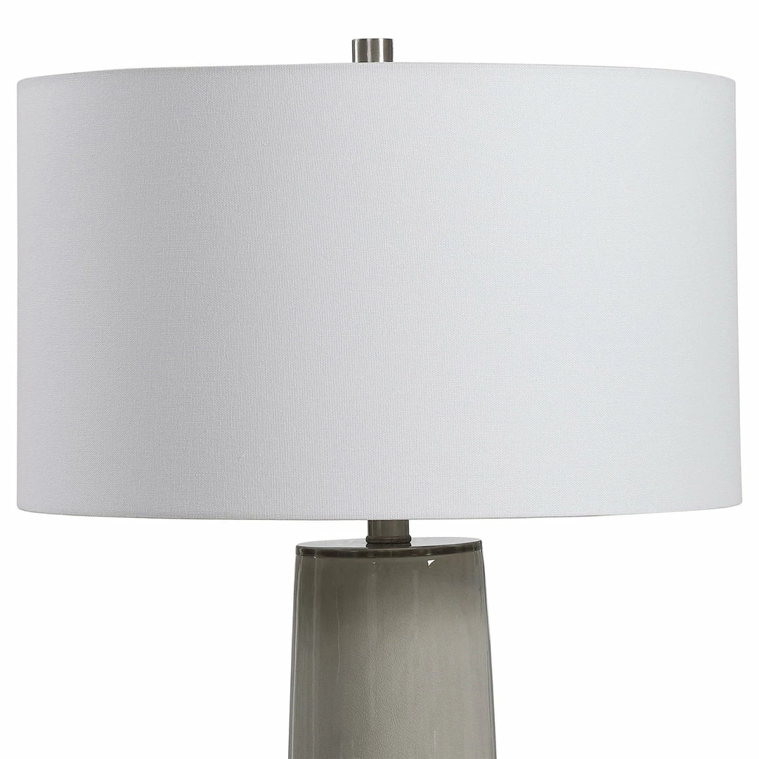 Best Sale ⌛ Accessories Uttermost Abdel Gray Glaze Table Lamp 🎁 8 Accessories Uttermost Abdel Gray Glaze Table Lamp