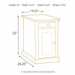 Ashley Furniture Lorn - Chair Side End Table