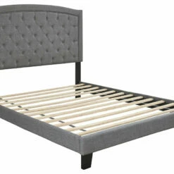 Ashley Furniture Adelloni - Square Tufted - Upholstered Panel Bed Beds