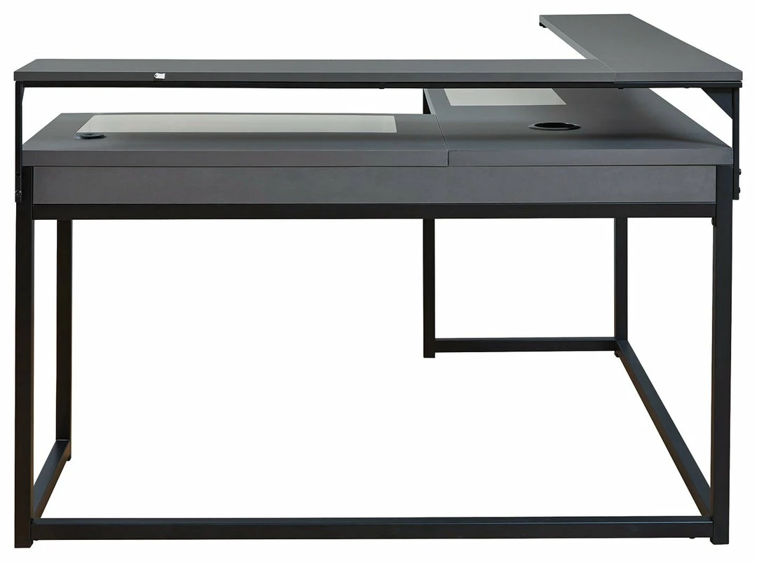 Hot Sale 🛒 Signature Design By Ashley® Desks Lynxtyn - Black / Gray - L-desk 🥰 10 Signature Design By Ashley® Desks Lynxtyn - Black / Gray - L-desk