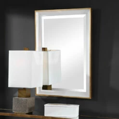 Uttermost Gema White Mirror Accessories