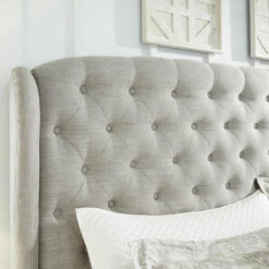 Ashley Furniture Jerary - Wingback - Upholstered Bed Beds