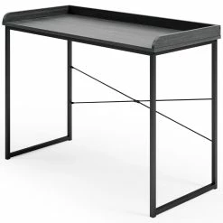 Buy โ๏ธ Ashley Furniture Yarlow - Black - Home Office Desk - Crossback Desks ๐ 13 Ashley Furniture Yarlow - Black - Home Office Desk - Crossback Desks