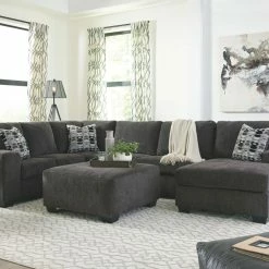 Signature Design By Ashley® Sectionals Ballinasloe - Left Arm Facing Corner Chaise, Armless Loveseat, Right Arm Facing Sofa Sectional