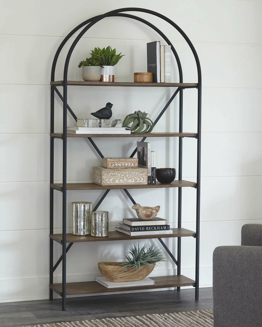 Best deal 😀 Ashley Furniture Bookcases Galtbury - Brown/black - Bookcase 🛒 4 Ashley Furniture Bookcases Galtbury - Brown/black - Bookcase