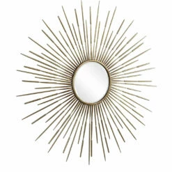 Accessories Uttermost Golden Rays Starburst Mirror