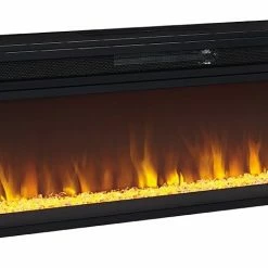Ashley Furniture Entertainment - Black - Wide Fireplace Insert Fireplace Inserts