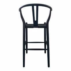 Moe's Home Collection Ventana Barstool Black Stools