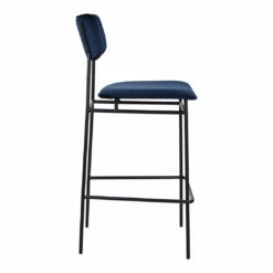 Moe's Home Collection Stools Sailor Barstool Blue
