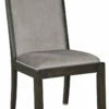 Ashley Furniture Hyndell - Gray/dark Brown - Dining Uph Side Chair (2/cn)