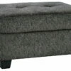 Signature Design By Ashley® Kitler - Smoke - Ottoman With Storage