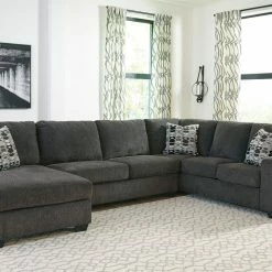 Signature Design By Ashley® Sectionals Ballinasloe - Left Arm Facing Corner Chaise, Armless Loveseat, Right Arm Facing Sofa Sectional