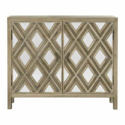Uttermost Tahira Mirrored Accent Cabinet Cabinets