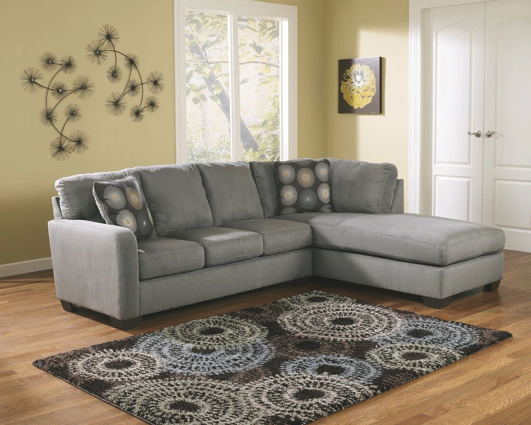 Buy 😍 Signature Design By Ashley® Sectionals Zella - Sectional With Chaise 🔥 4 Signature Design By Ashley® Sectionals Zella - Sectional With Chaise