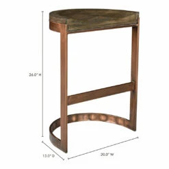 Moe's Home Collection Bancroft Counter Stool Stools