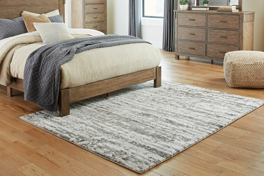 New 🤩 Ashley Furniture Bryna - Ivory/gray - Large Rug ✨ 6 Ashley Furniture Bryna - Ivory/gray - Large Rug