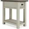 Ashley Furniture Bolanburg - White / Brown / Beige - Chair Side End Table