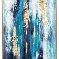 Ashley Furniture Accessories Dinorah - Teal Blue - Wall Art