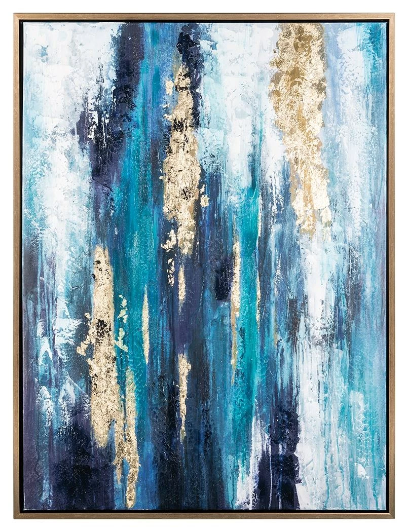 Best Pirce ๐ Ashley Furniture Accessories Dinorah - Teal Blue - Wall Art ๐ 3 Ashley Furniture Accessories Dinorah - Teal Blue - Wall Art