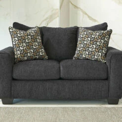 Ashley Furniture Wixon - Slate - Loveseat Loveseats