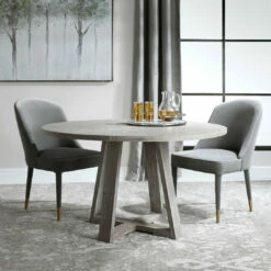 Deals 🧨 Tables Uttermost Gidran Gray Dining Table ⌛ 17 Tables Uttermost Gidran Gray Dining Table