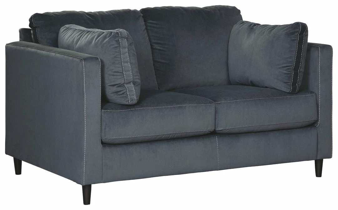 Best Pirce โ๏ธ Ashley Furniture Loveseats Kennewick - Shadow - Loveseat ๐ 3 Ashley Furniture Loveseats Kennewick - Shadow - Loveseat