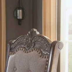 Ashley Furniture Charmond - Brown - Dining Uph Side Chair (2/cn) Chairs