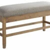 Ashley Furniture Aleeda - Brown/gray - Storage Counter Uph Bench Benches