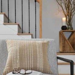 Ashley Furniture Accessories Benbert - Tan/white - Pillow (4/cs)