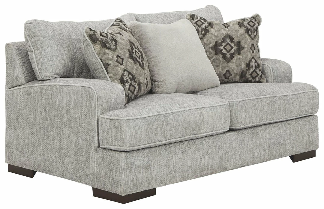 Buy 🌟 Benchcraft® Mercado - Pewter - Loveseat 🎉 3 Benchcraft® Mercado - Pewter - Loveseat