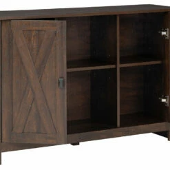 Ashley Furniture Turnley - Distressed Brown - Accent Cabinet Cabinets