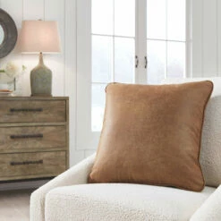 Ashley Furniture Accessories Cortnie - Caramel - Pillow (4/cs)