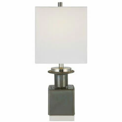 Accessories Uttermost Cabrillo Gray Glaze Accent Lamp