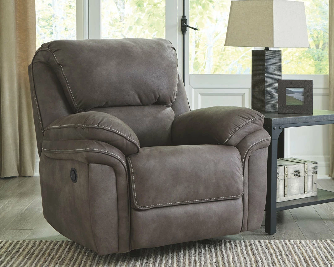 Best deal 😍 Ashley Furniture Trementon - Graphite - Rocker Recliner Reclining Furniture ⌛ 5 Ashley Furniture Trementon - Graphite - Rocker Recliner Reclining Furniture