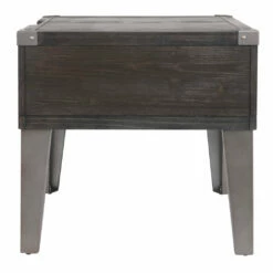 Ashley Furniture Tables Todoe - Gray Dark - Rectangular End Table